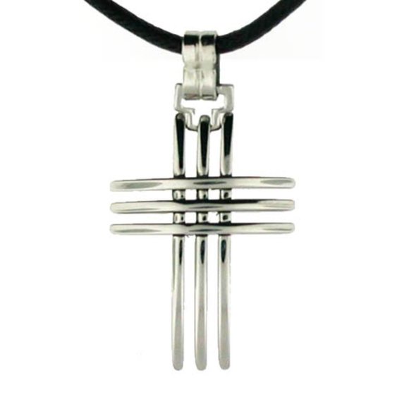 2 FOR $52! Men's Lonzo Stainless Steel Pendant / Necklace - Picture 1 of 4